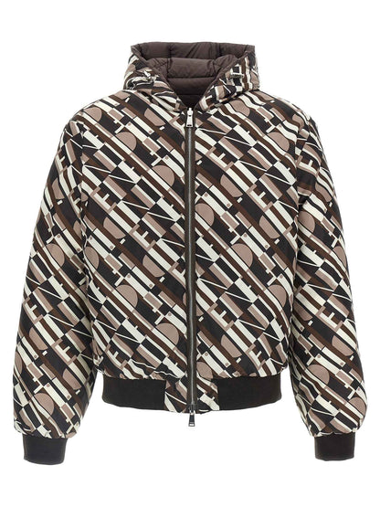 Multicolor Polyester Shell Jacket