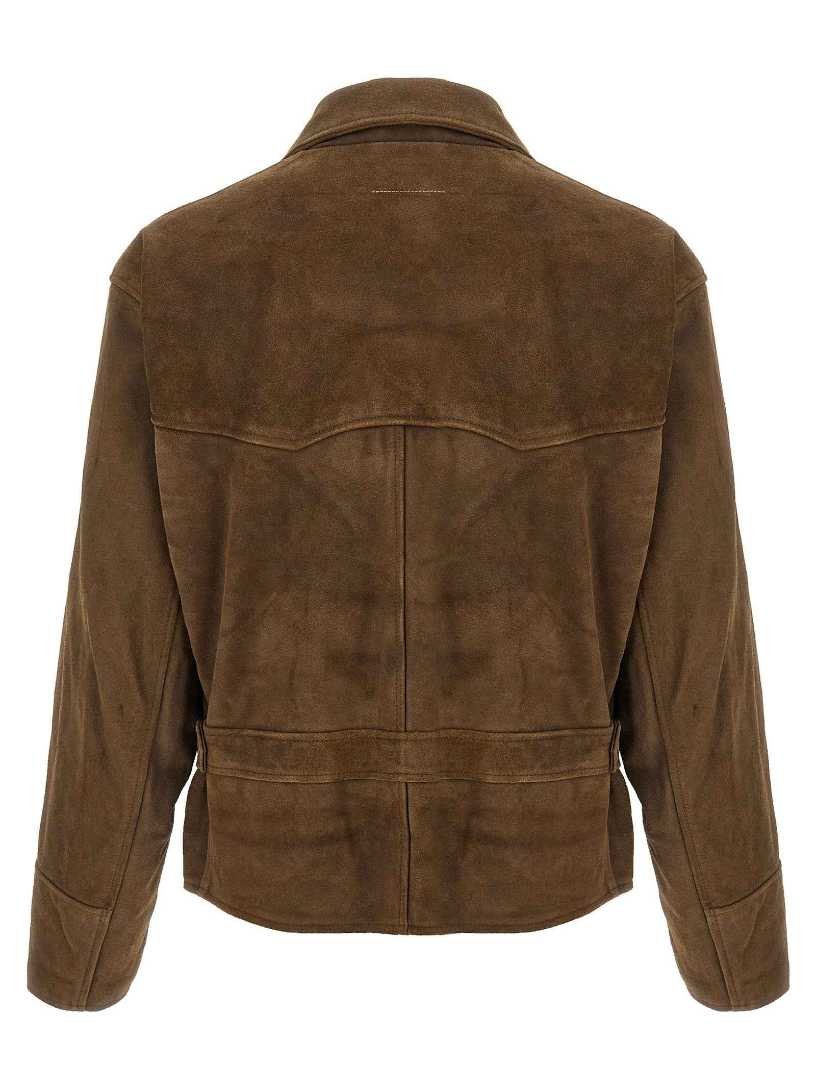 Brown Calfskin Leather Jacket