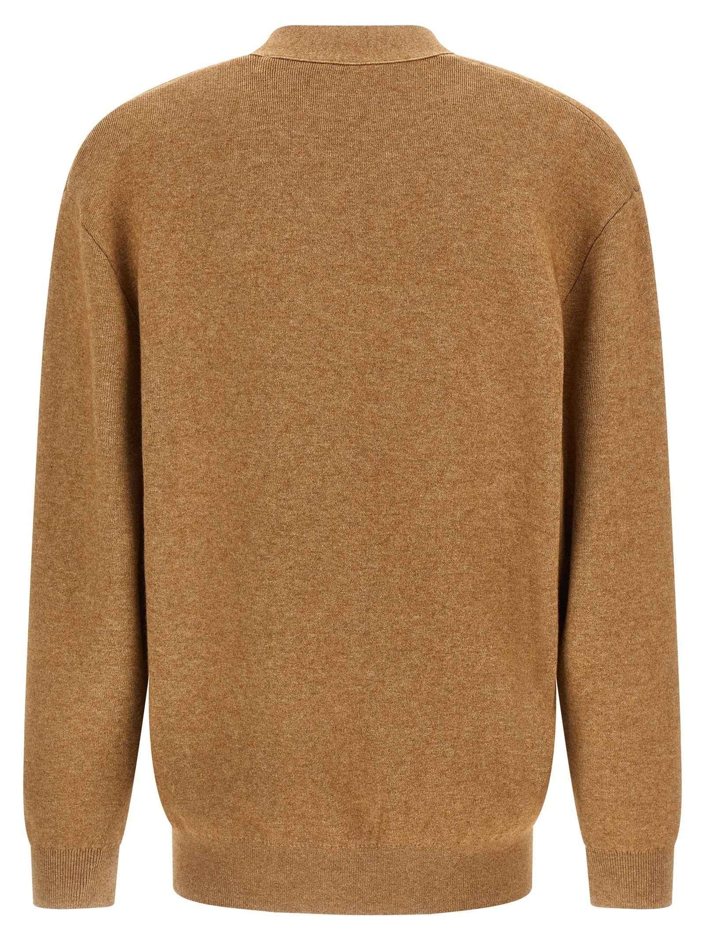 Beige Cotton Cardigan