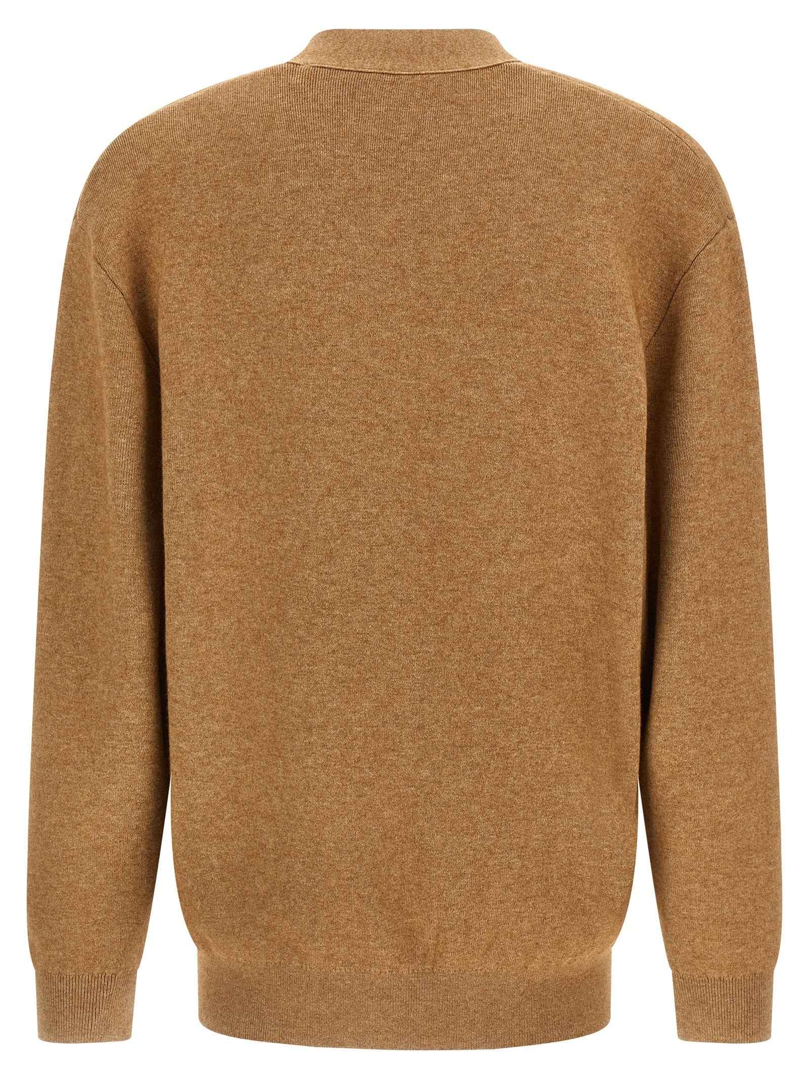 Beige Cotton Cardigan