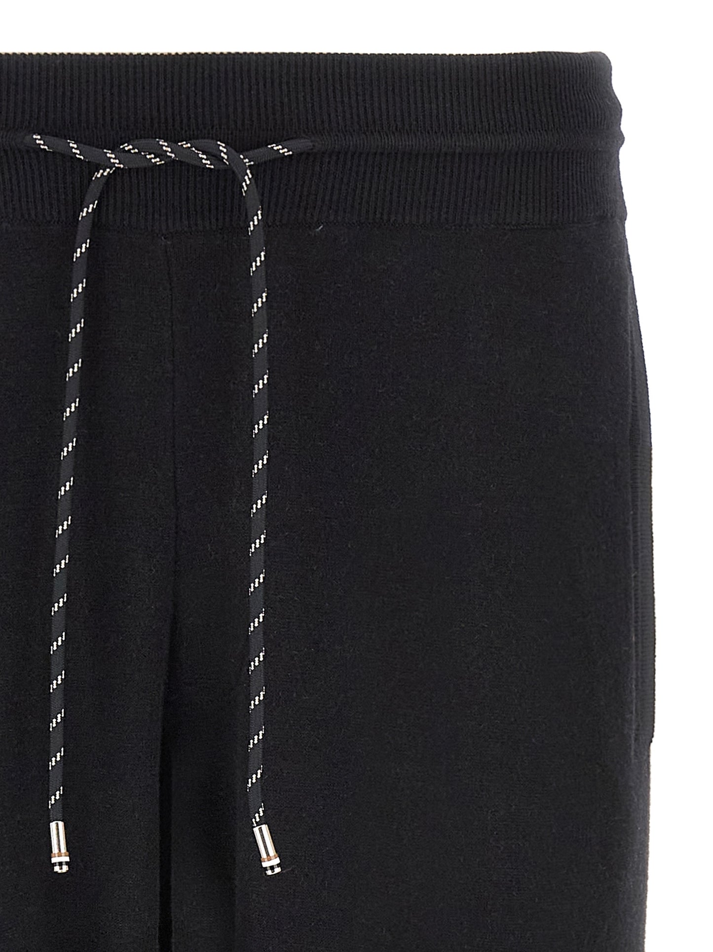 Black Cotton Joggers (Workout Pants)