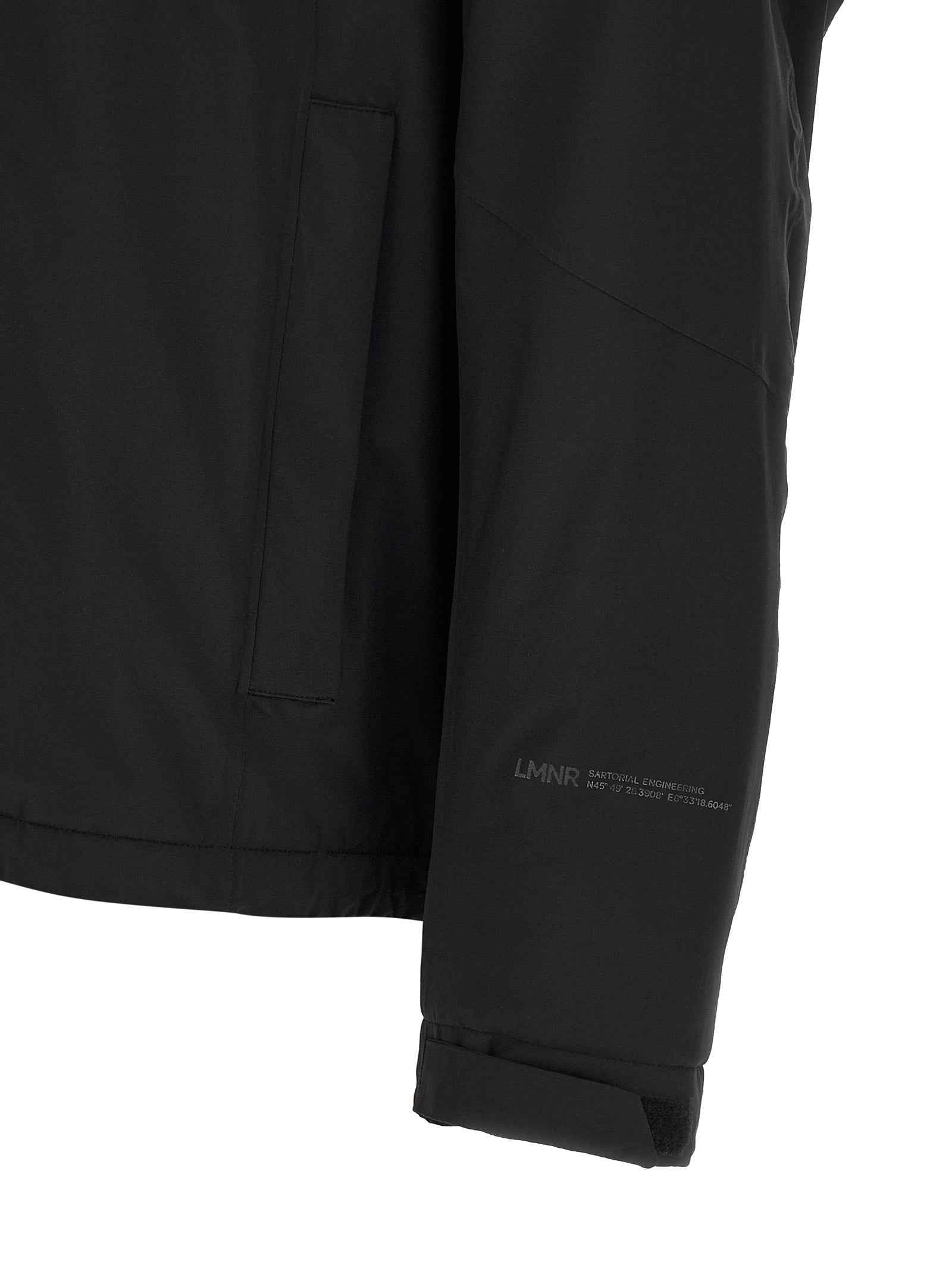 Black Polyamide Shell Jacket