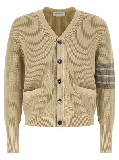 Beige Cotton Cardigan
