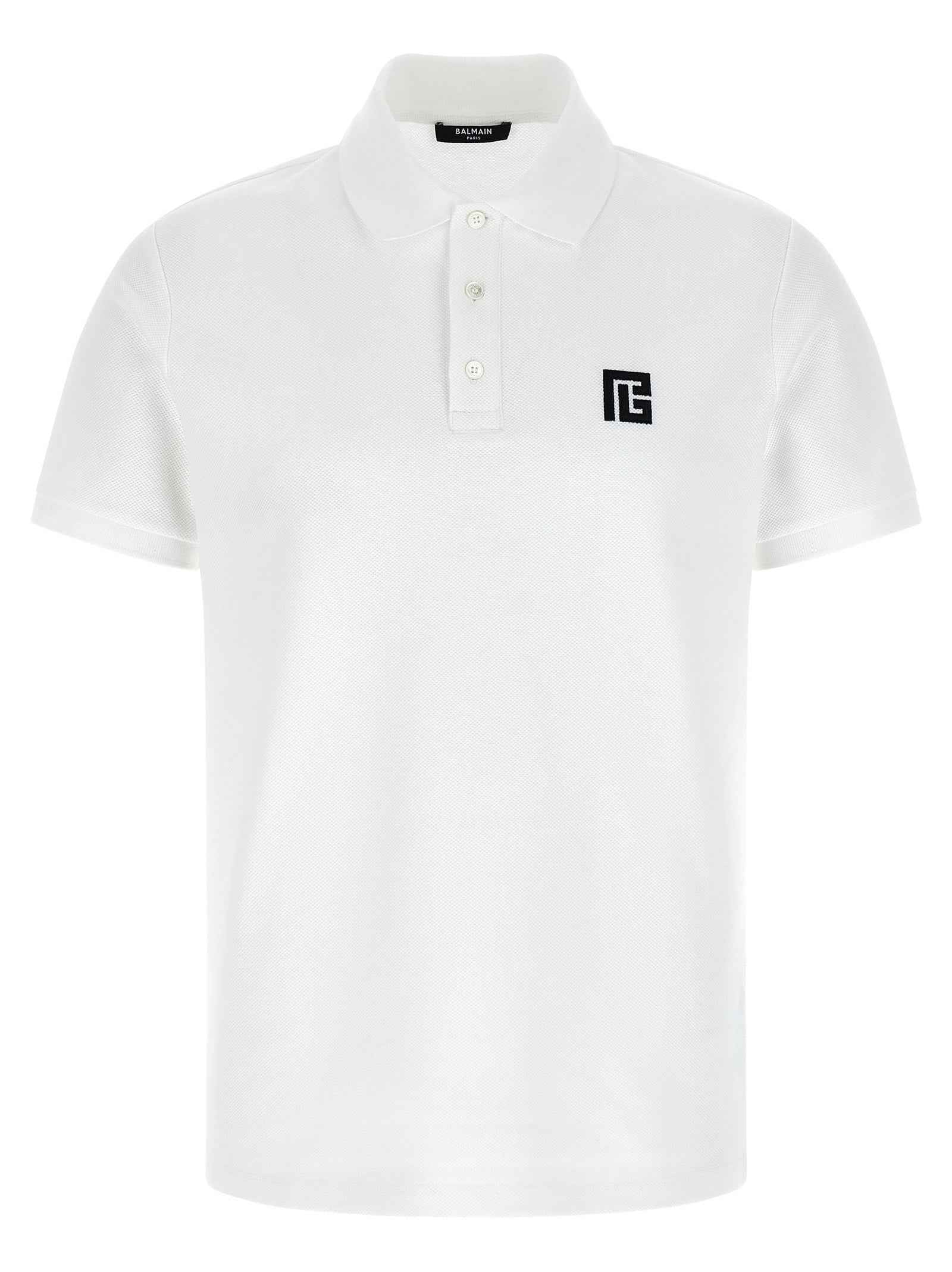 Bicolor Cotton Polo Shirt