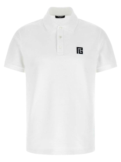 Bicolor Cotton Polo Shirt