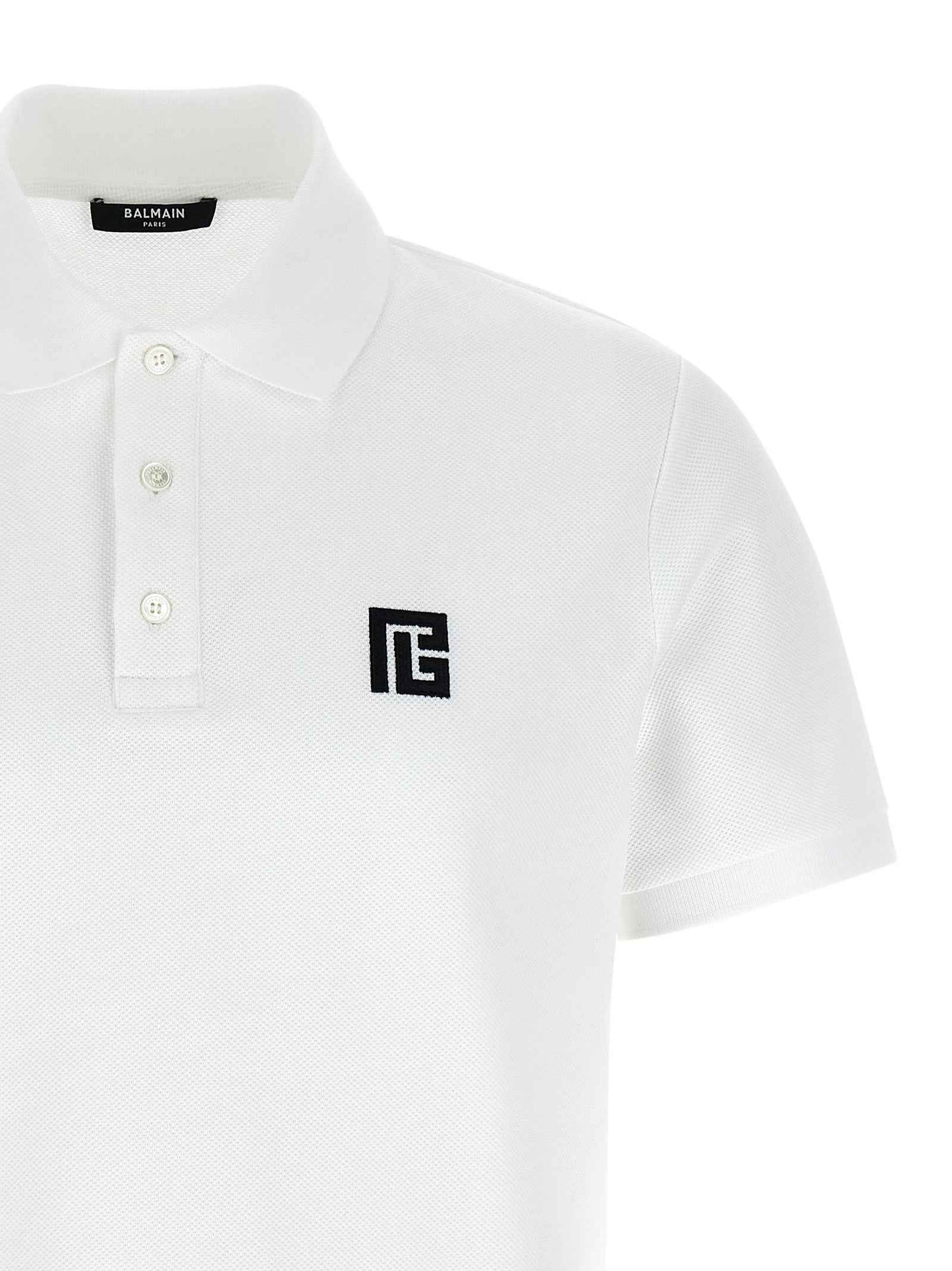 Bicolor Cotton Polo Shirt
