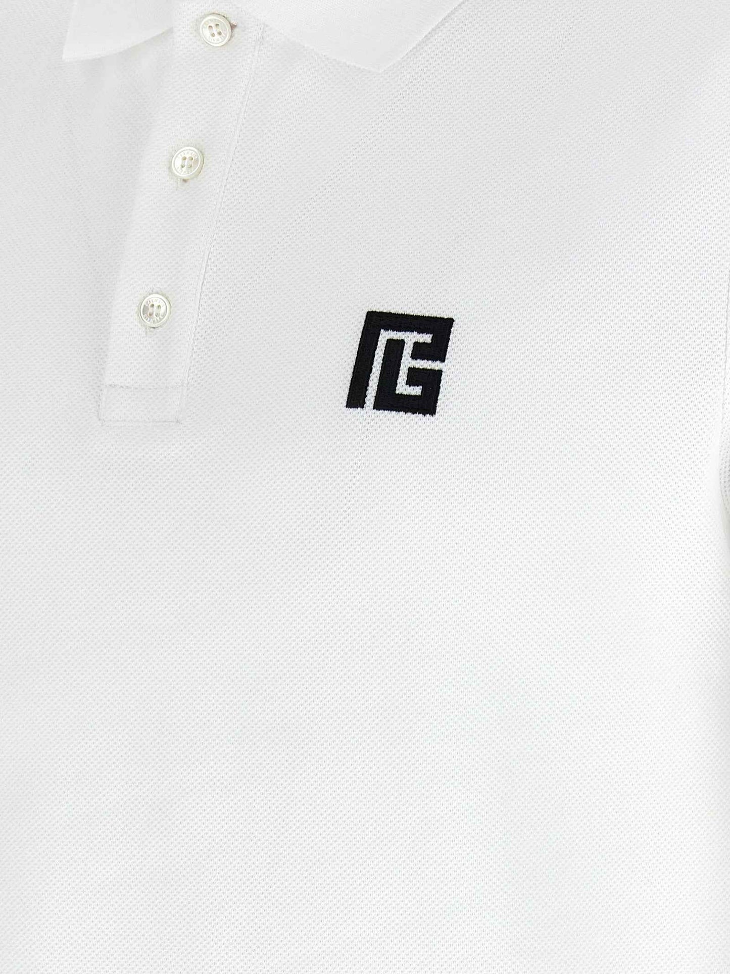 Bicolor Cotton Polo Shirt