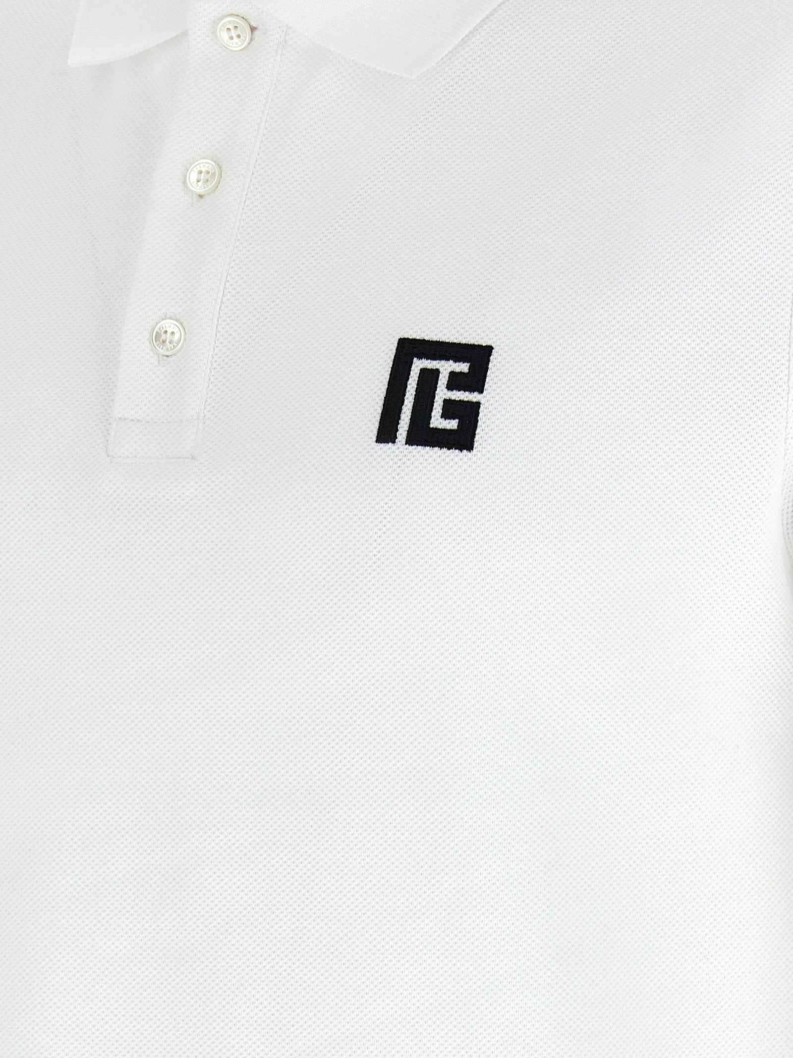 Bicolor Cotton Polo Shirt