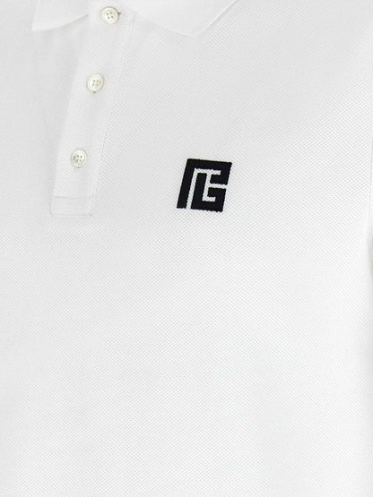 Bicolor Cotton Polo Shirt