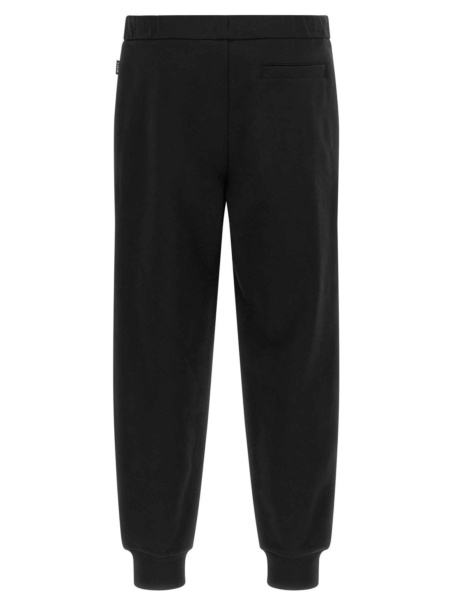 Black Cotton Joggers (Workout Pants)