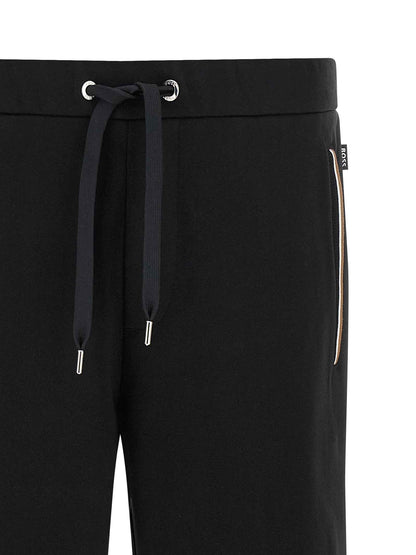 Black Cotton Joggers (Workout Pants)