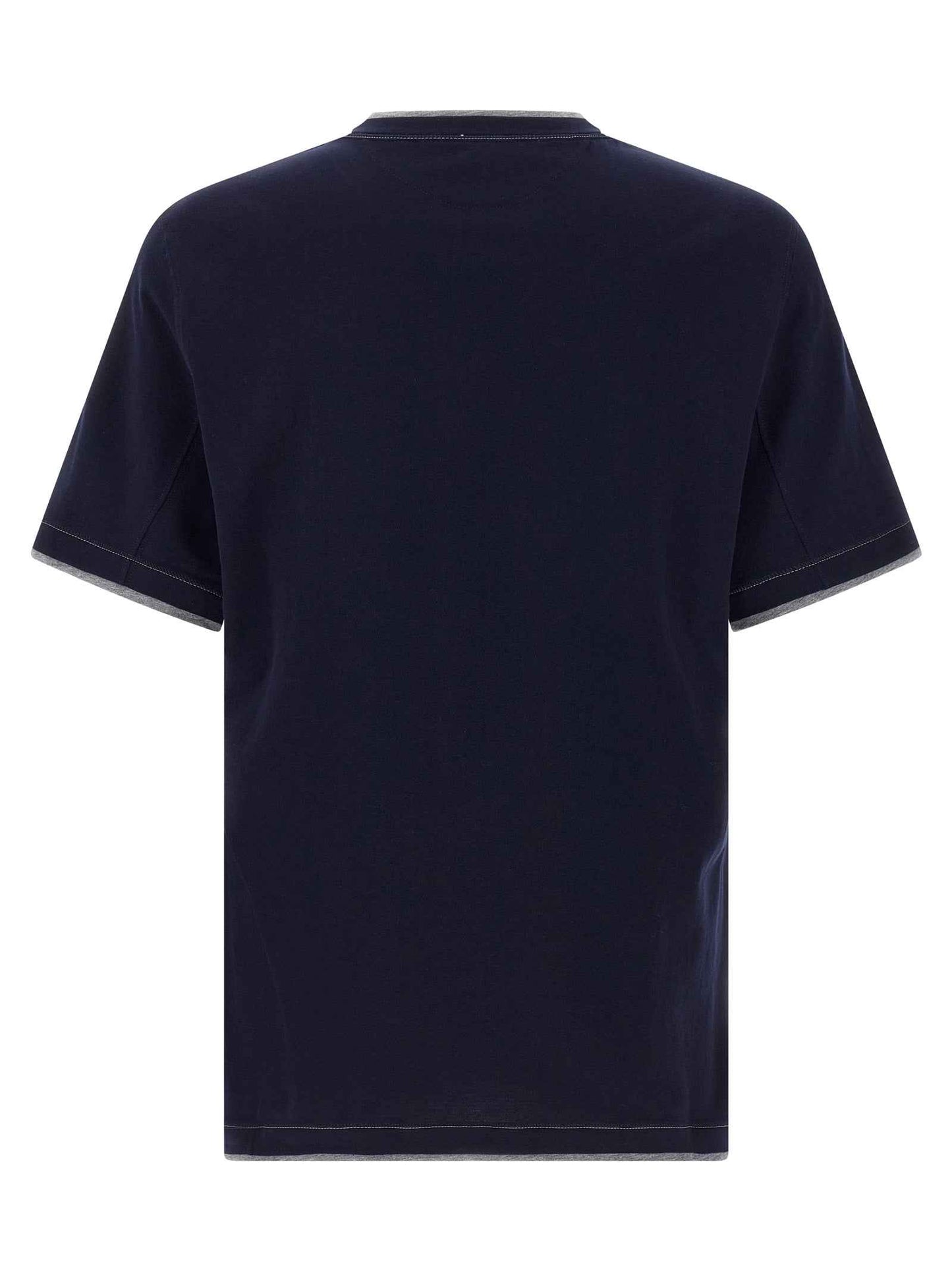 Blue Cotton T-Shirt