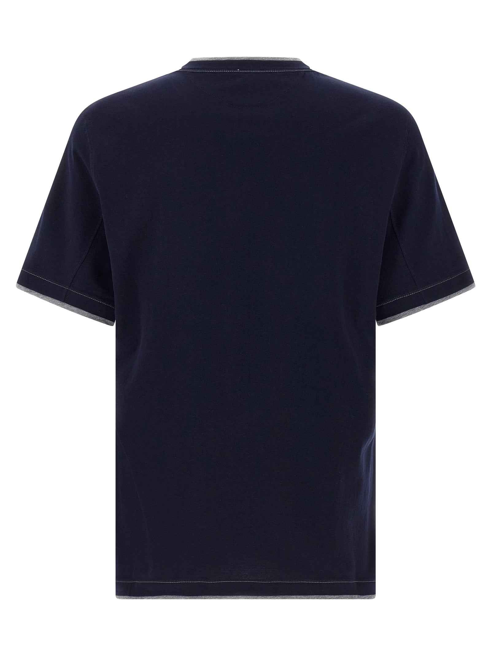 Blue Cotton T-Shirt