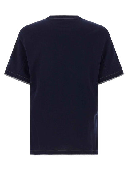 Blue Cotton T-Shirt