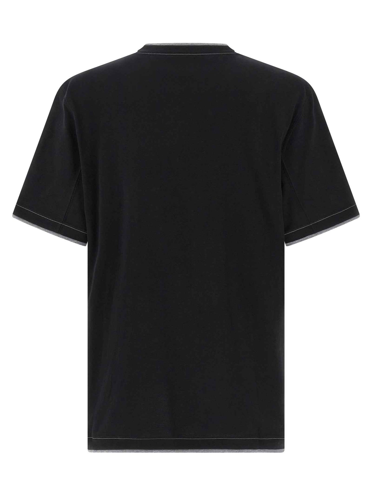 Black Cotton T-Shirt