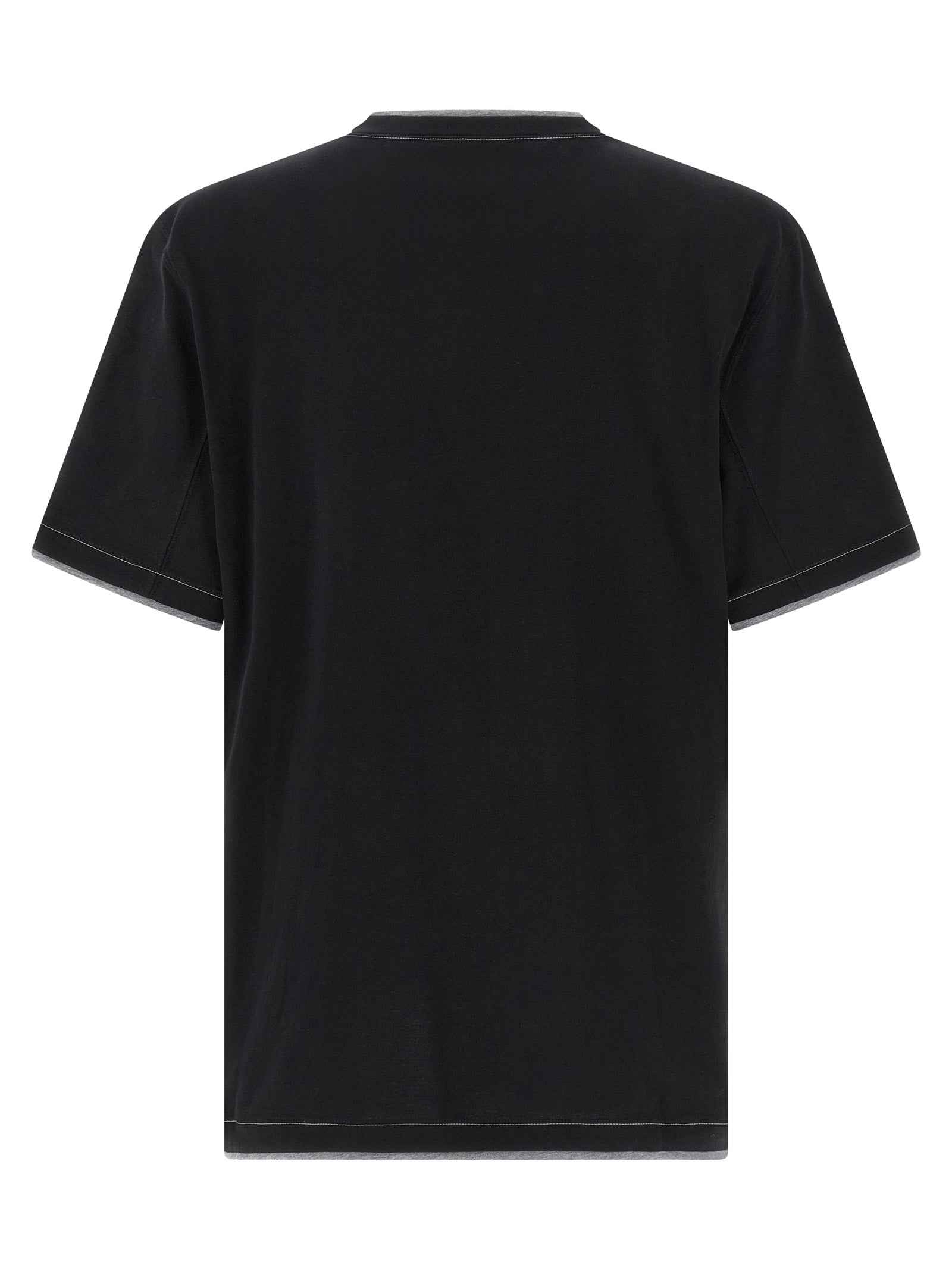 Black Cotton T-Shirt