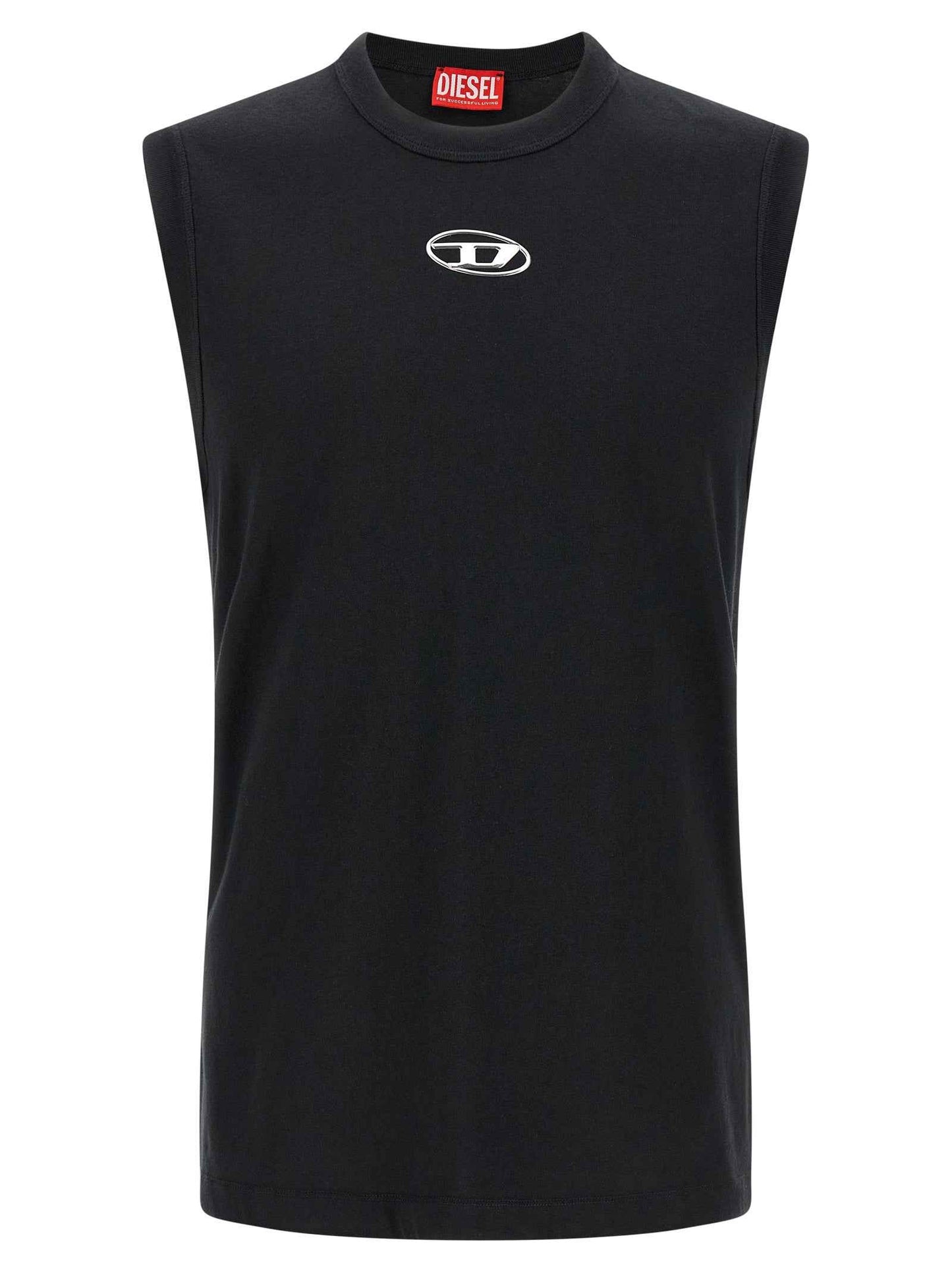 Black Cotton T-Shirt