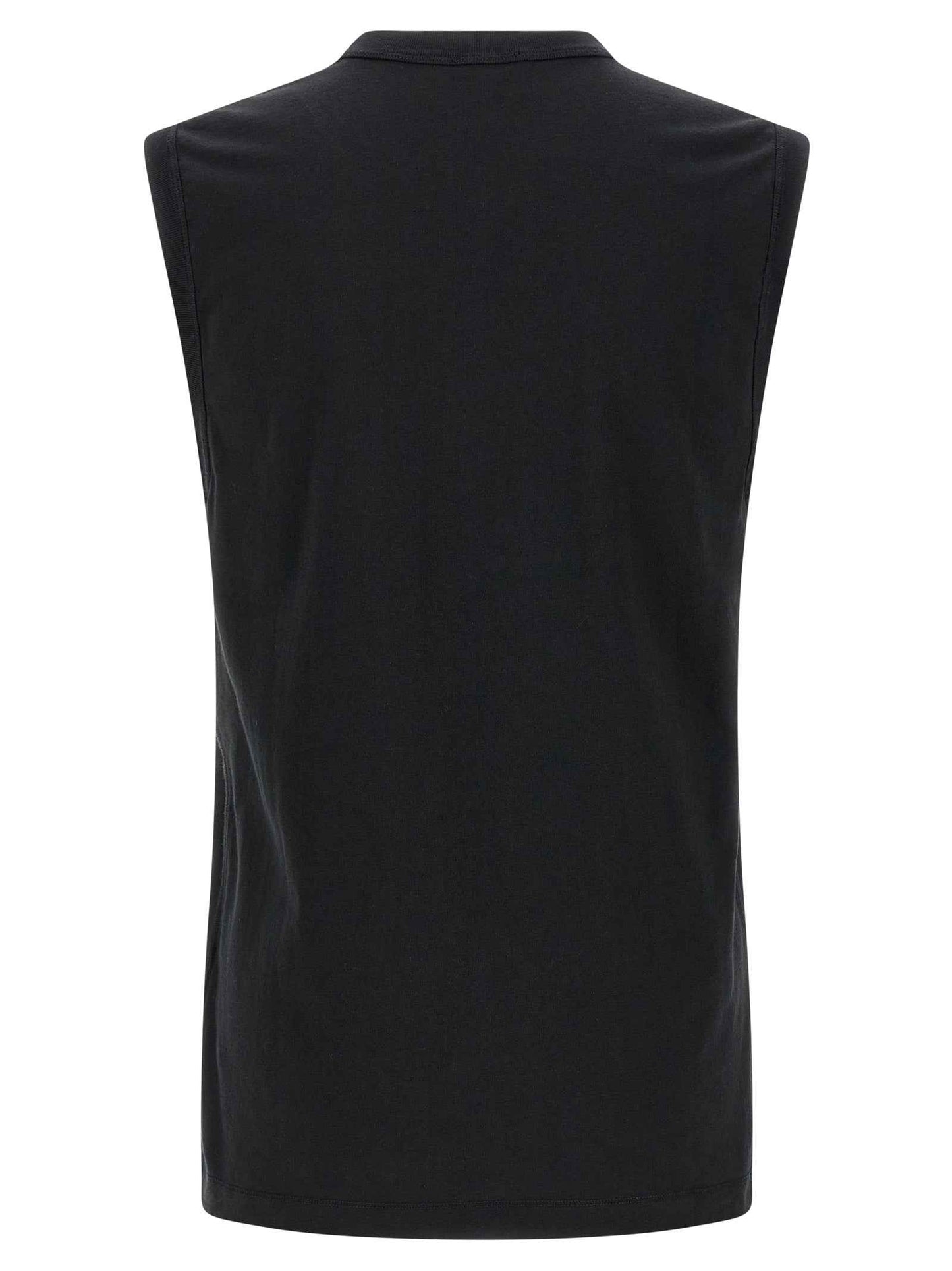 Black Cotton T-Shirt