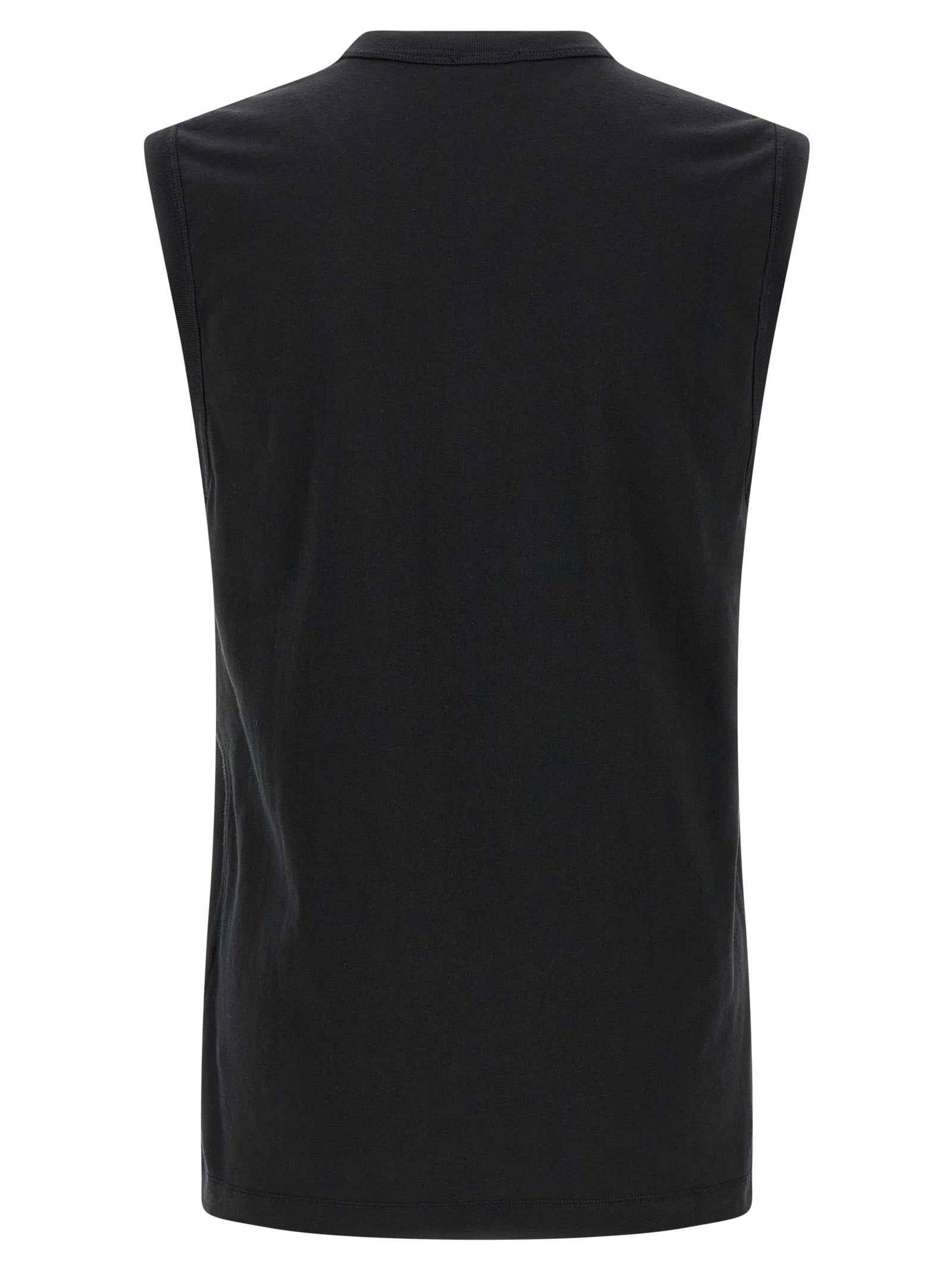 Black Cotton T-Shirt