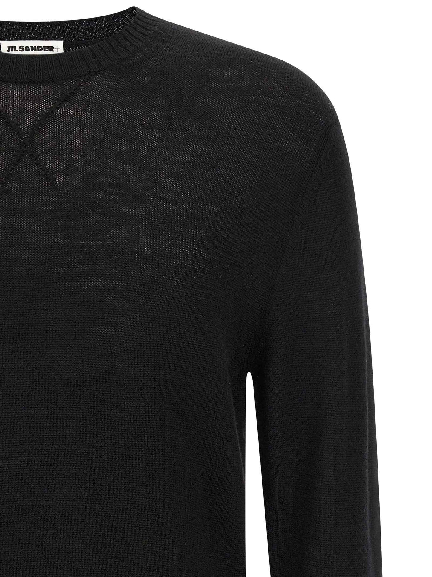 Black Virgin Wool Cardigan