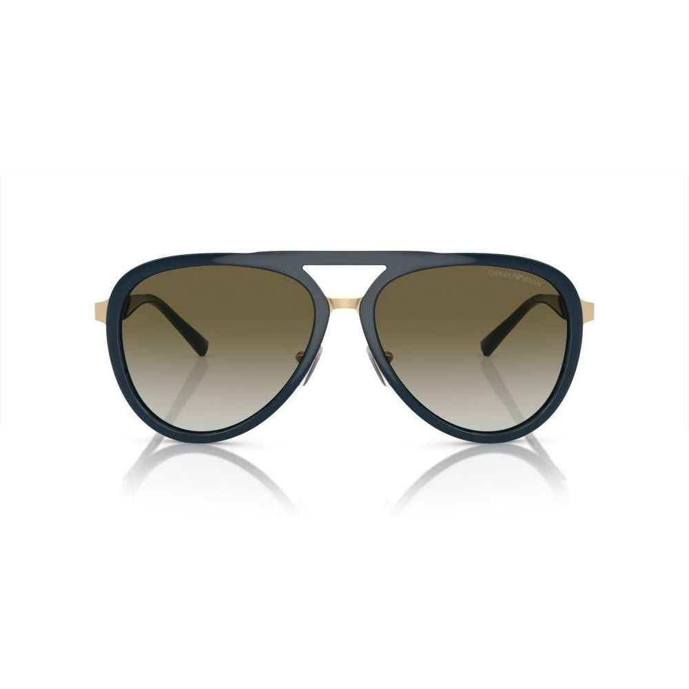 Blue Metal Sunglasses