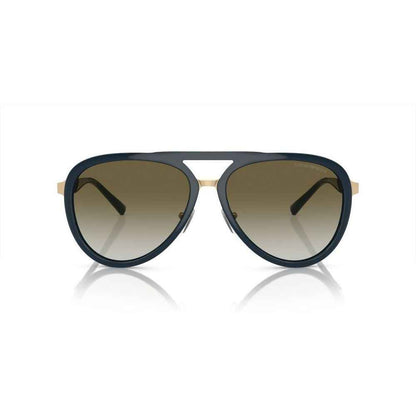 Blue Metal Sunglasses