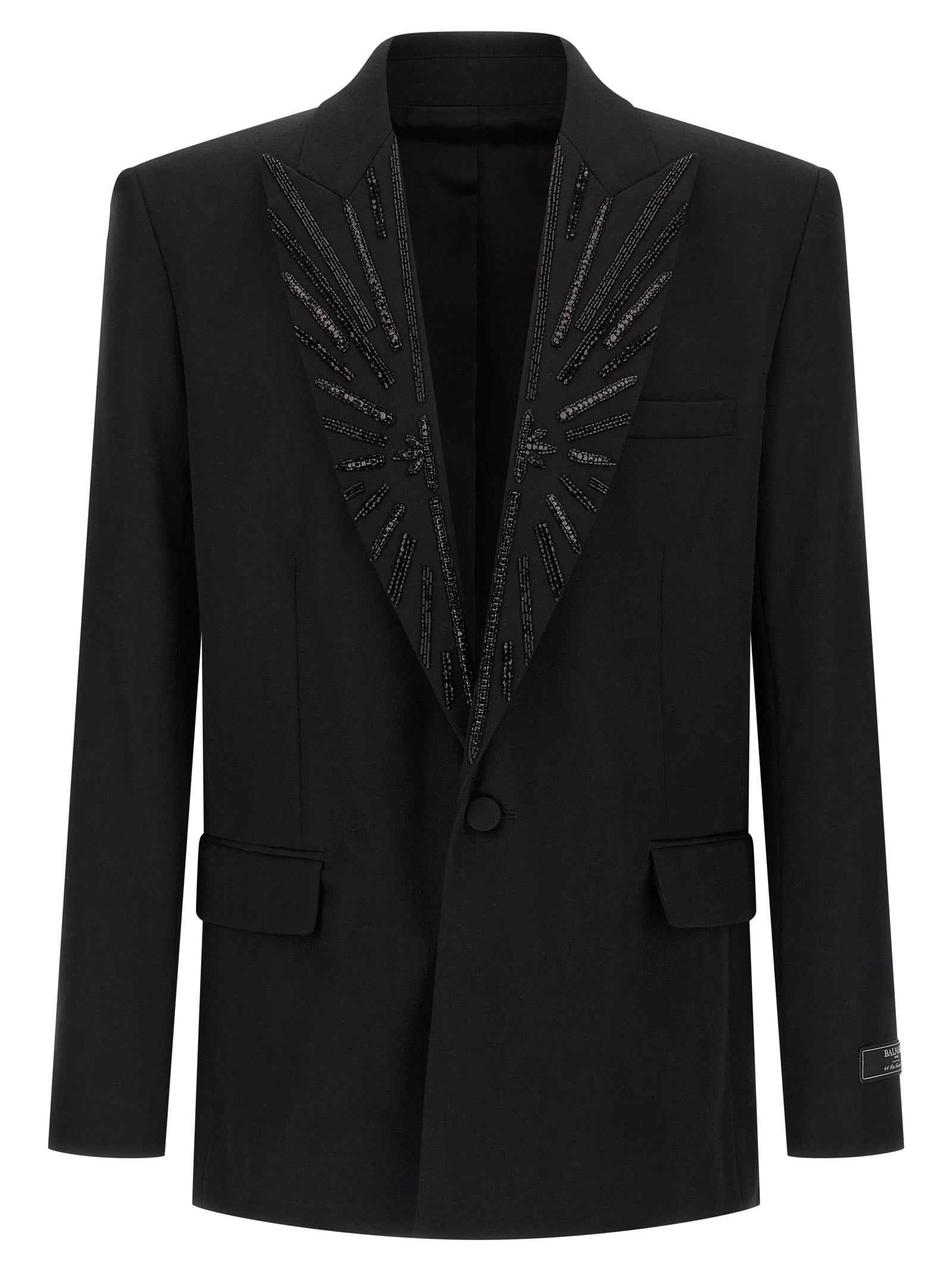 Black Virgin Wool Blazer