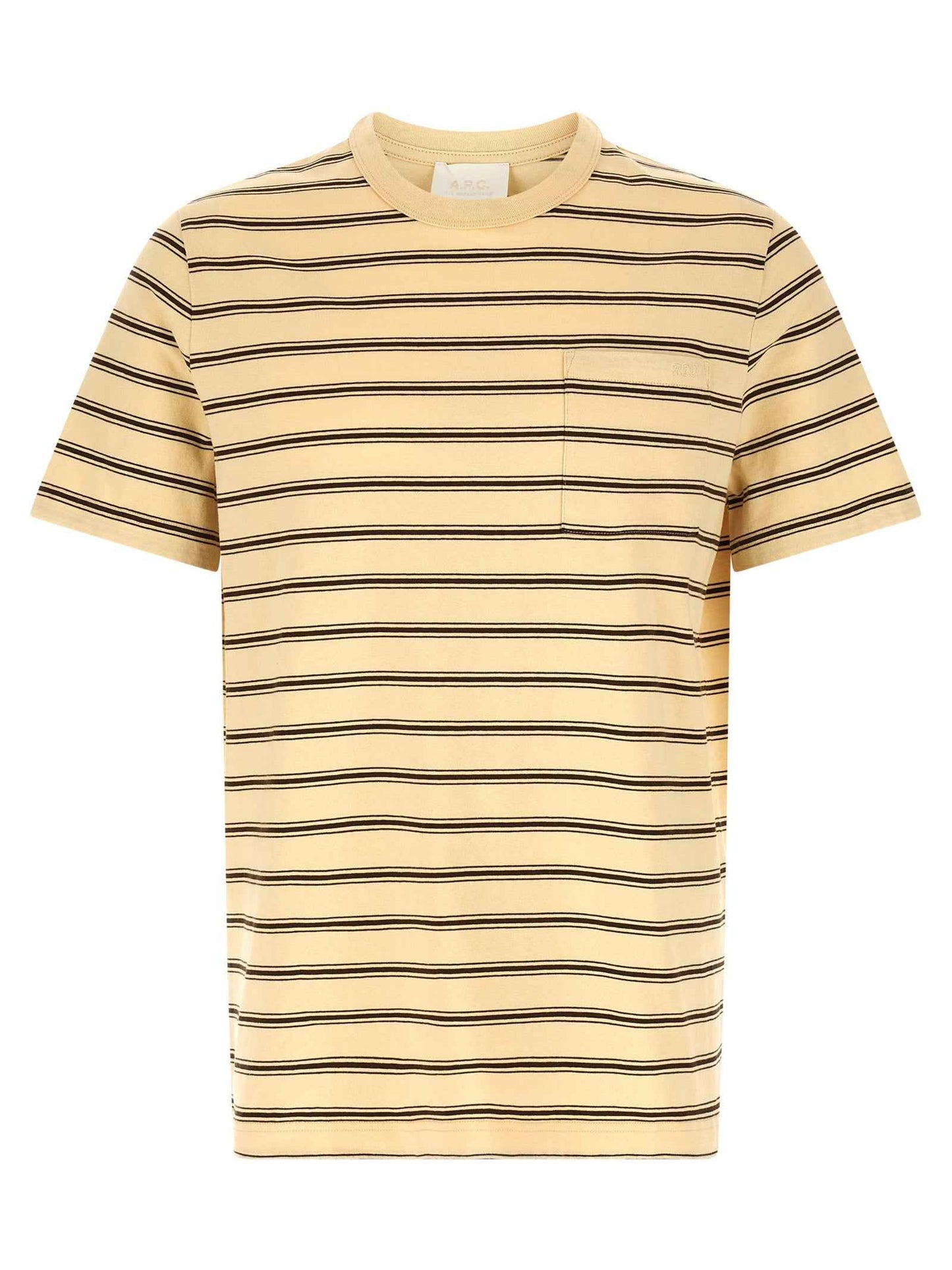 Beige Cotton T-Shirt