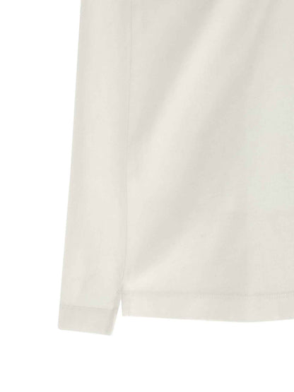 White Cotton Polo Shirt
