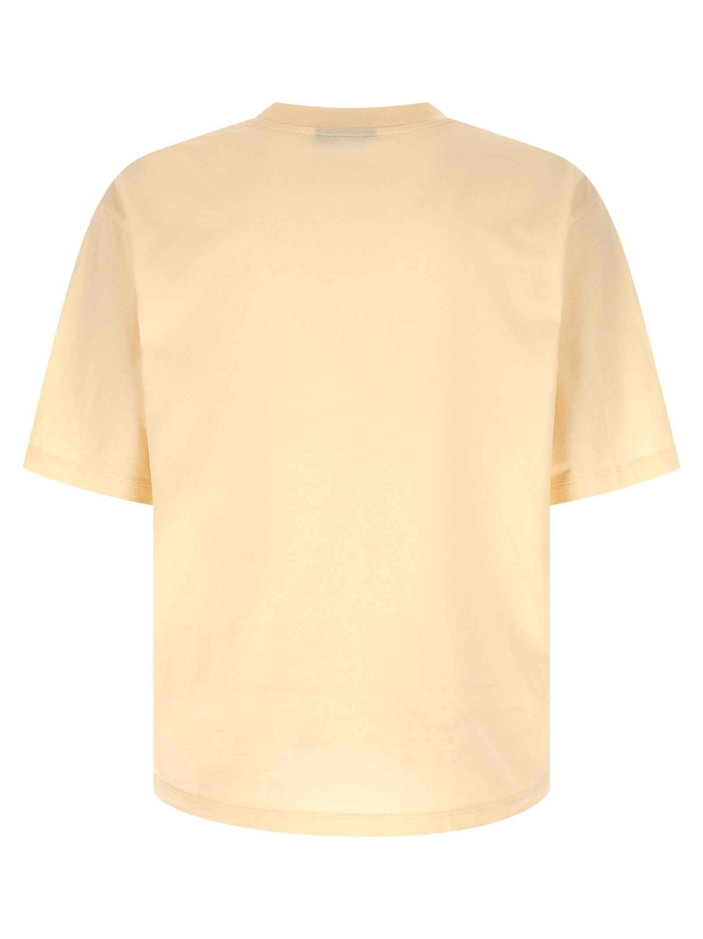 Beige Cotton T-Shirt
