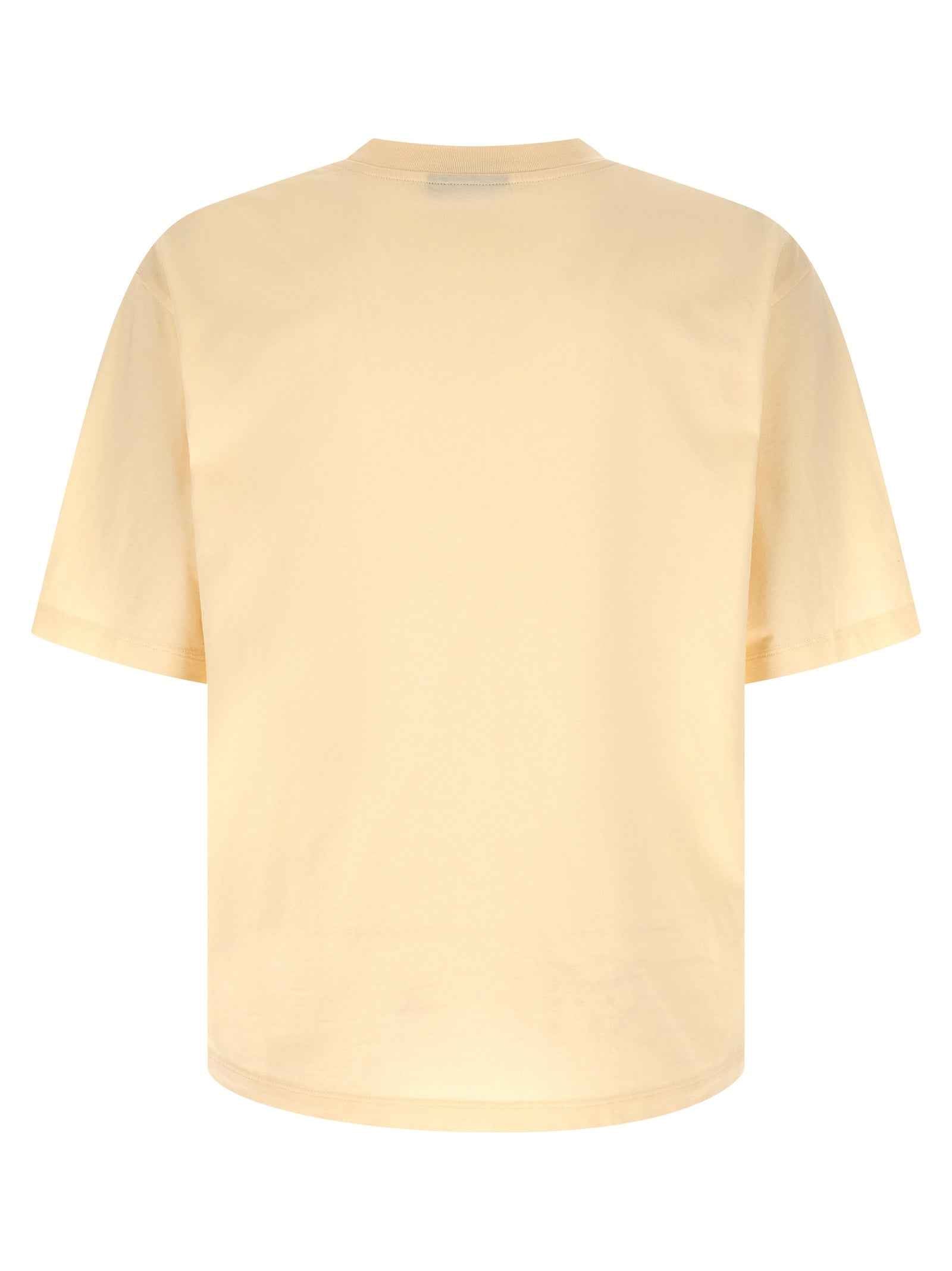 Beige Cotton T-Shirt