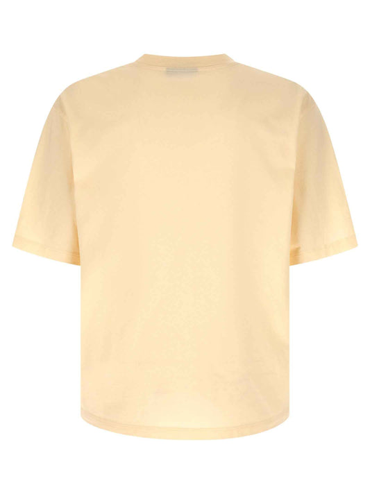 Beige Cotton T-Shirt