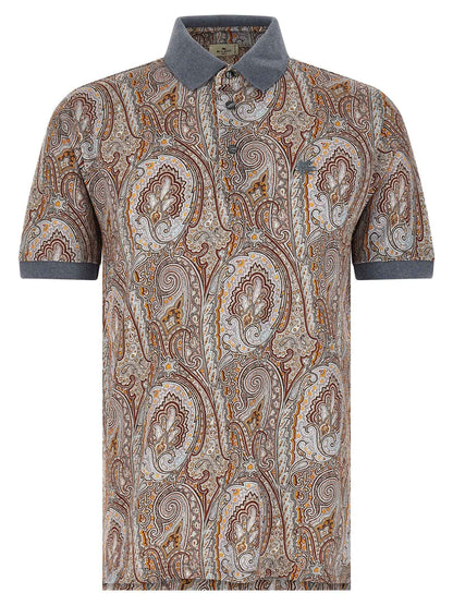 Multicolor Cotton Polo Shirt