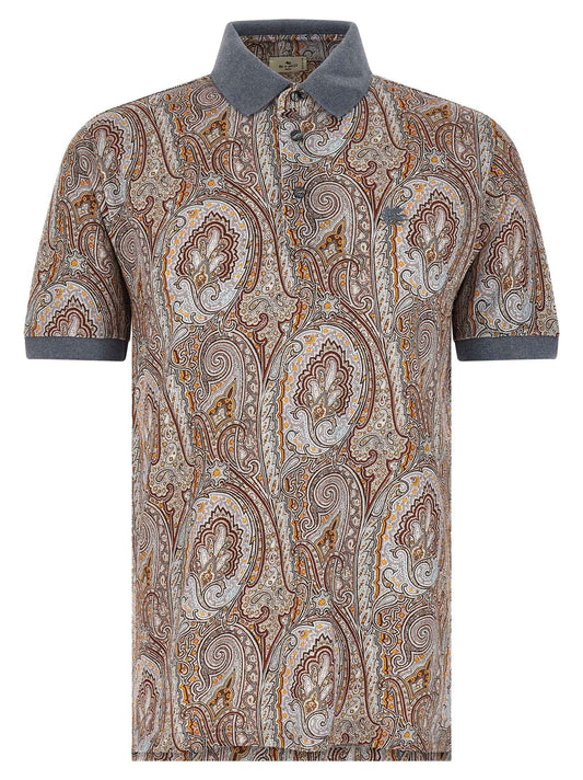 Multicolor Cotton Polo Shirt