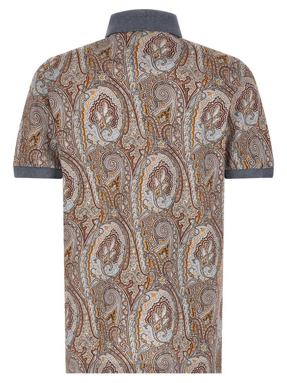 Multicolor Cotton Polo Shirt
