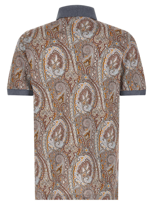 Multicolor Cotton Polo Shirt
