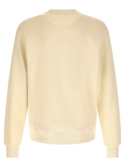 Beige Cotton Sweatshirt