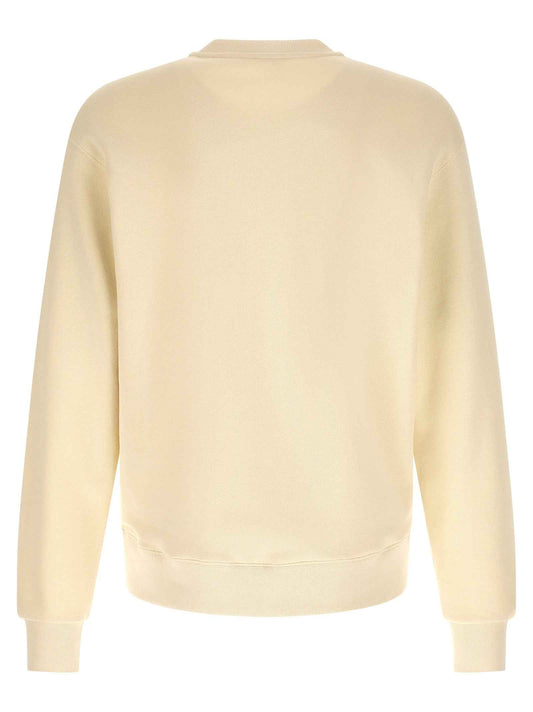 Beige Cotton Sweatshirt