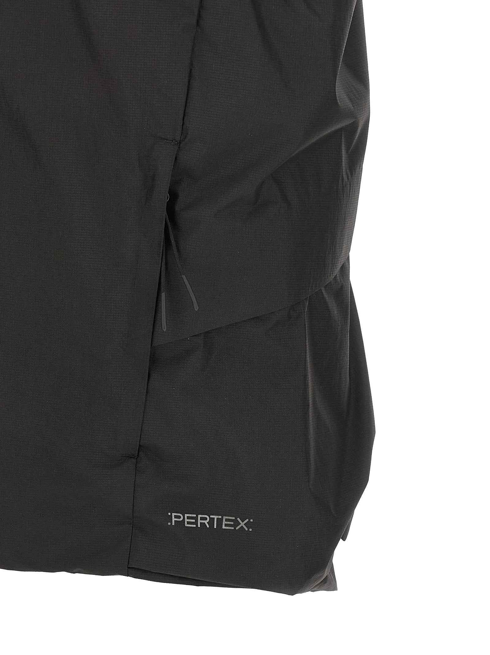 Black Polyamide Sleeveless Jacket