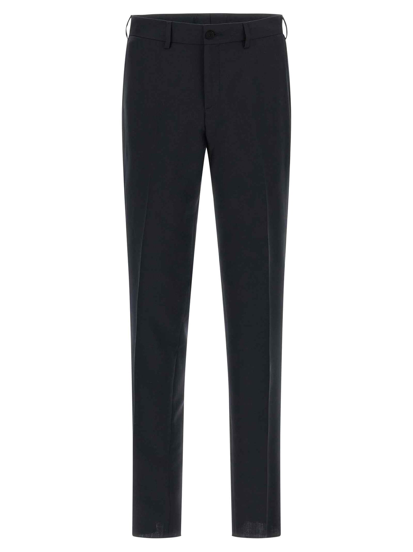 Blue Wool Two-Piece Suit