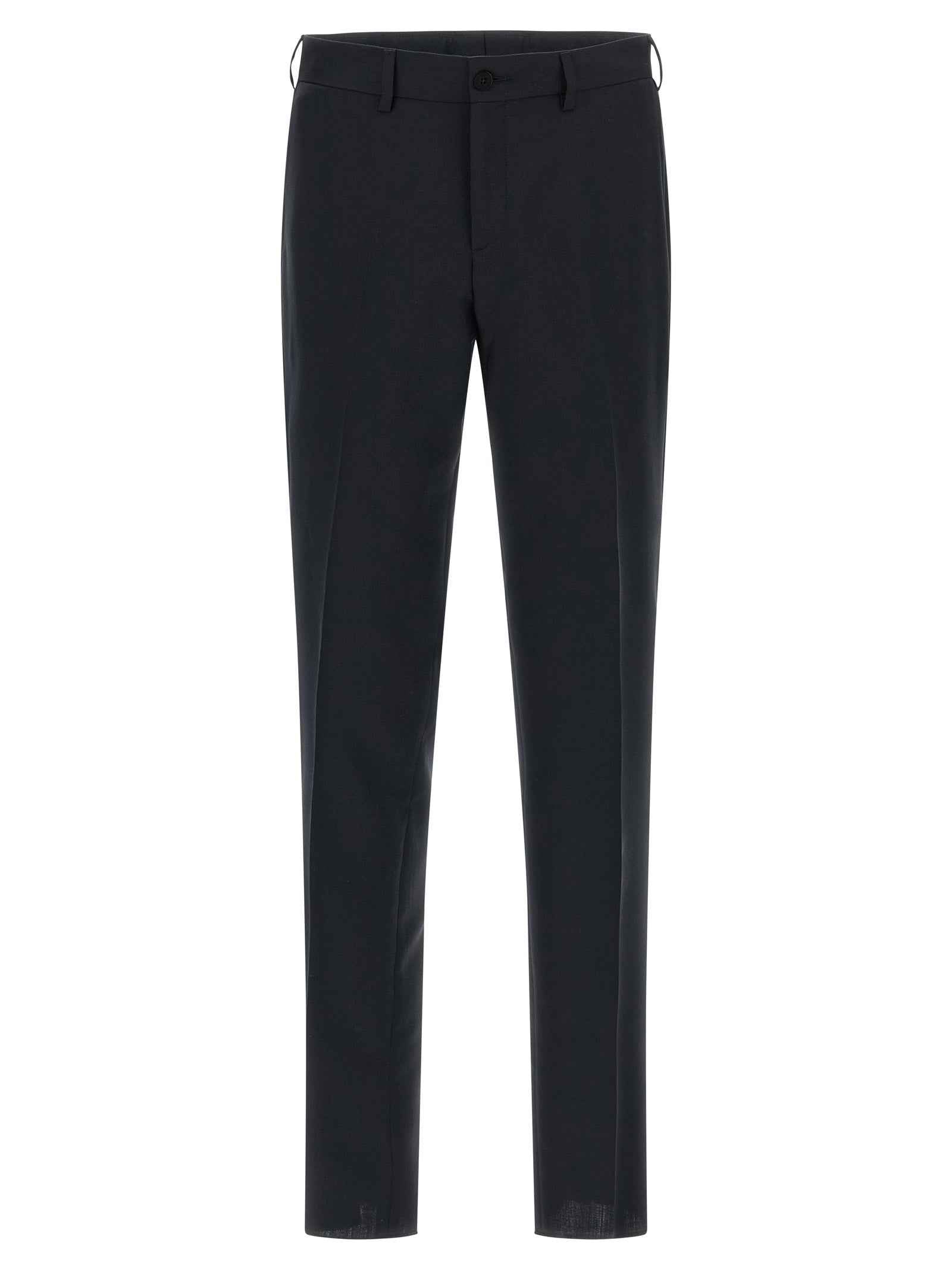 Blue Wool Two-Piece Suit