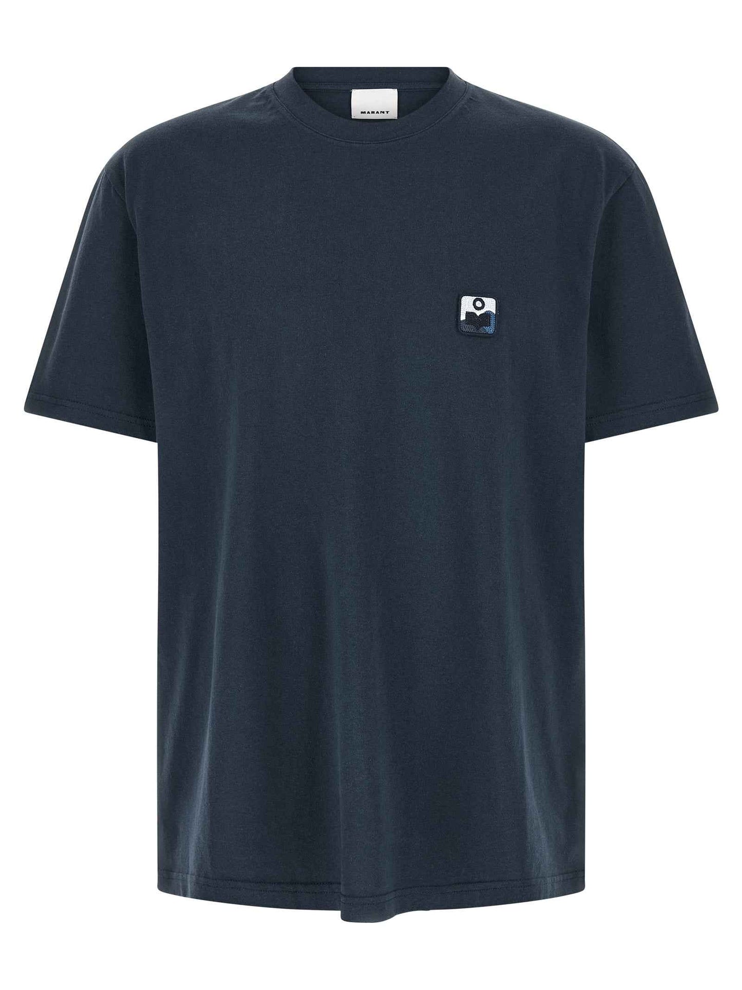 Blue Cotton T-Shirt