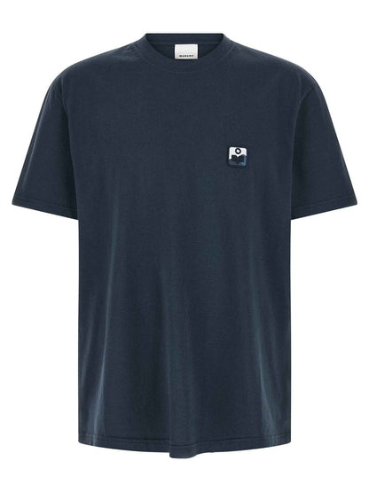 Blue Cotton T-Shirt