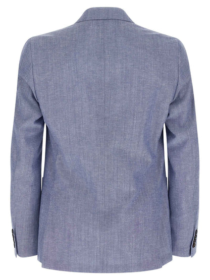 Blue Wool Blazer