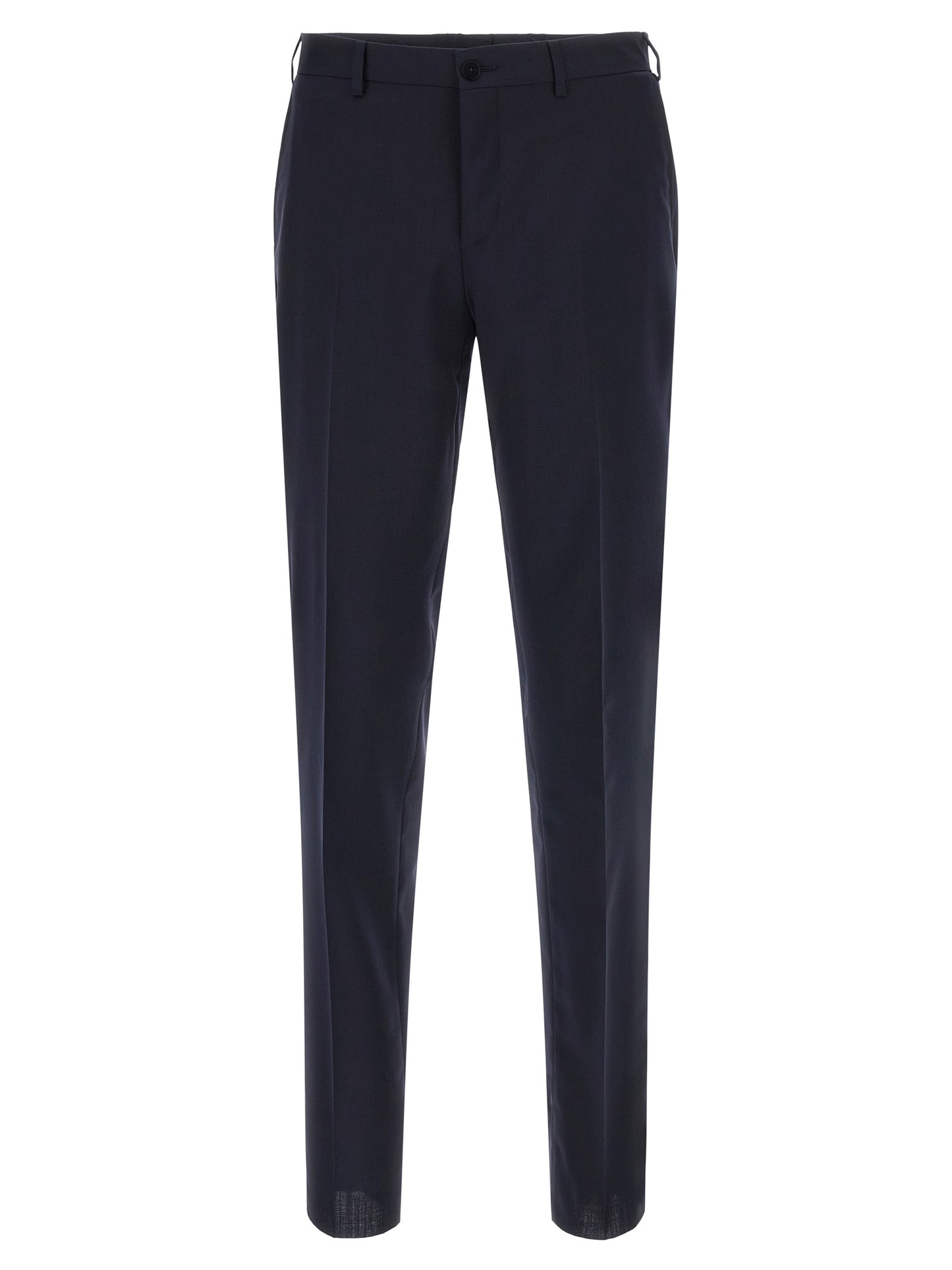 Blue Wool Two-Piece Suit
