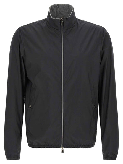 Multicolor Polyester Bomber