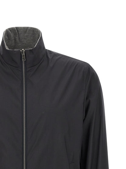 Multicolor Polyester Bomber