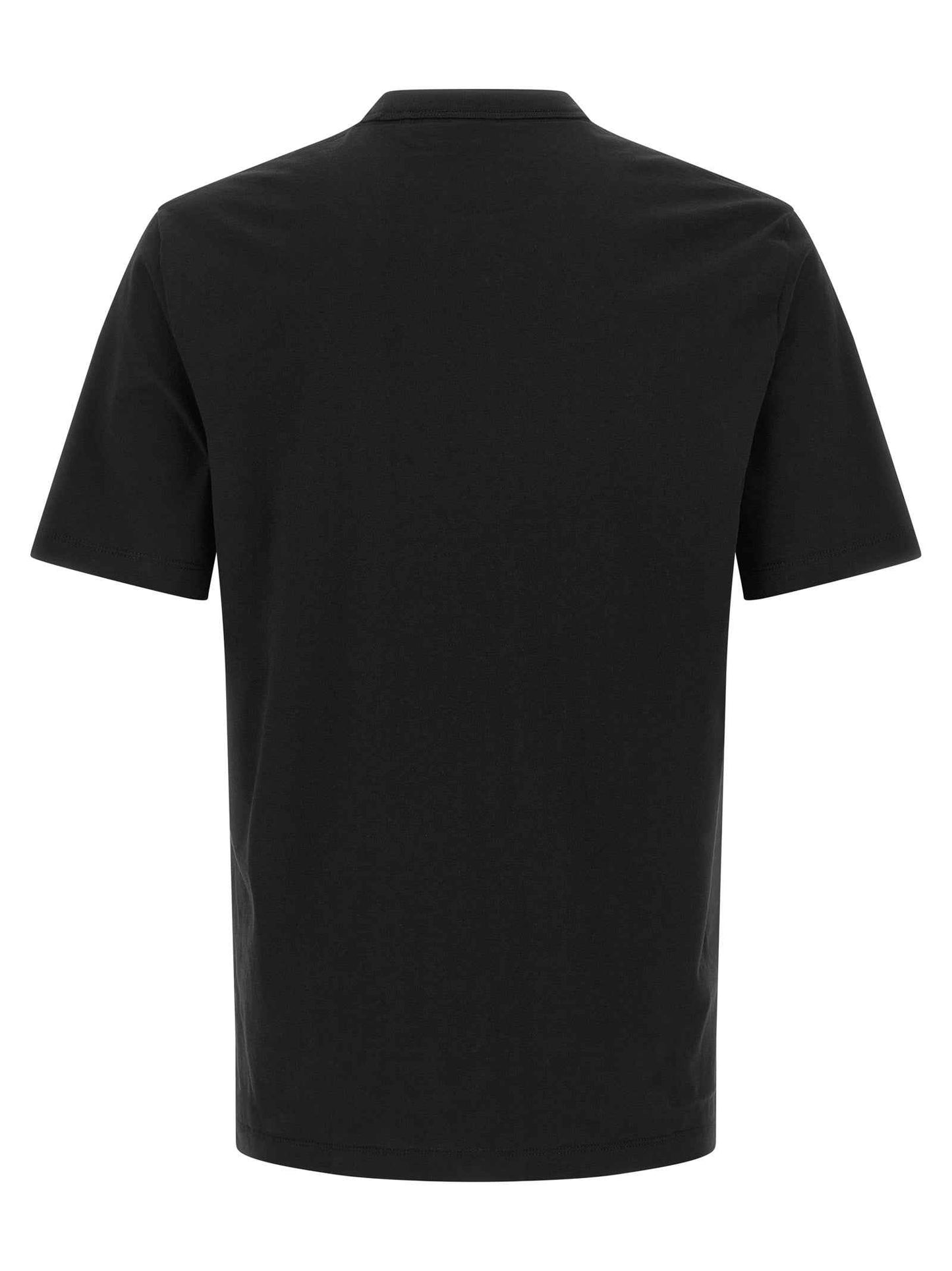 Black Cotton T-Shirt