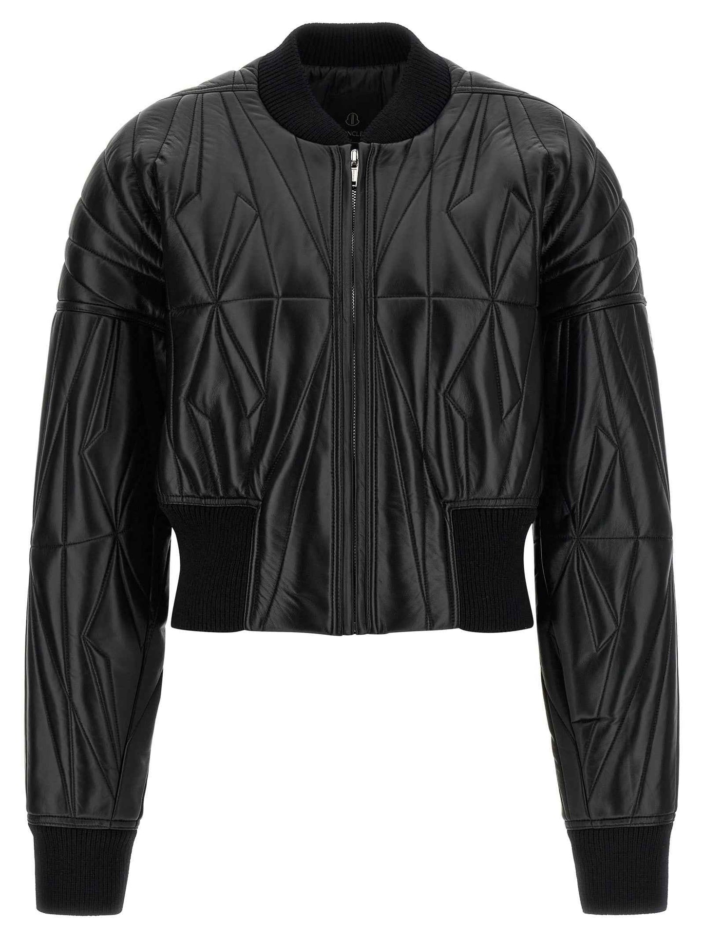 Black Lamb Leather Leather Jacket