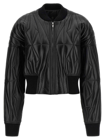 Black Lamb Leather Leather Jacket